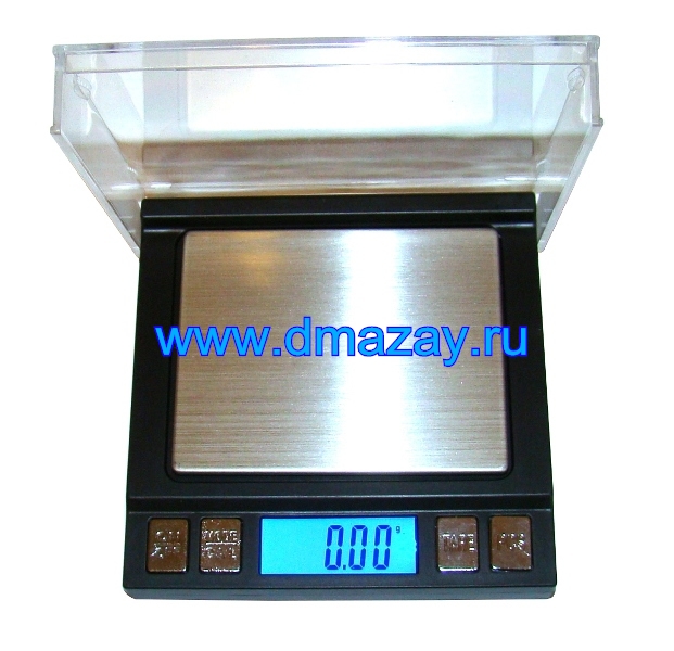 Весы электронные для взвешивания пороха и дроби Pocket scale ML-C02 до 50 гр.