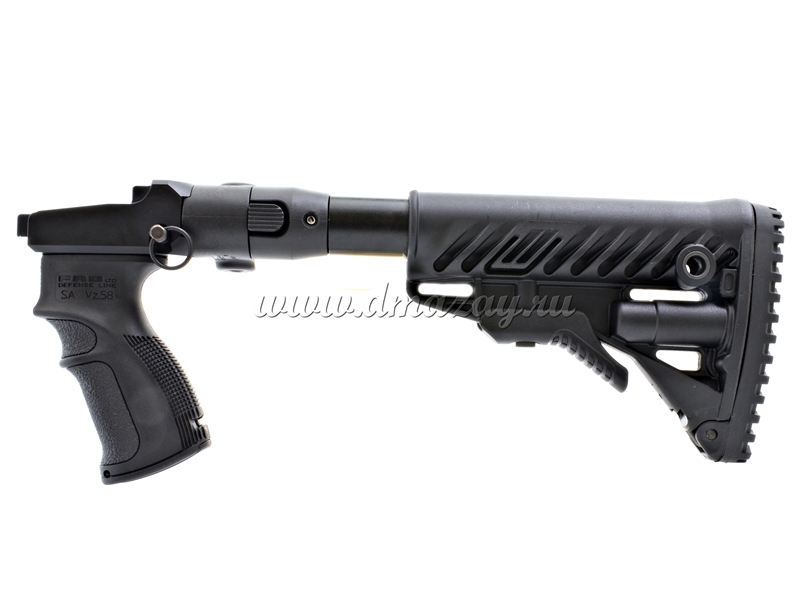 Снайперский складной телескопический приклад Fab-Defense на СВД (Тигр) M4 SVD, арт. fx-m4svd