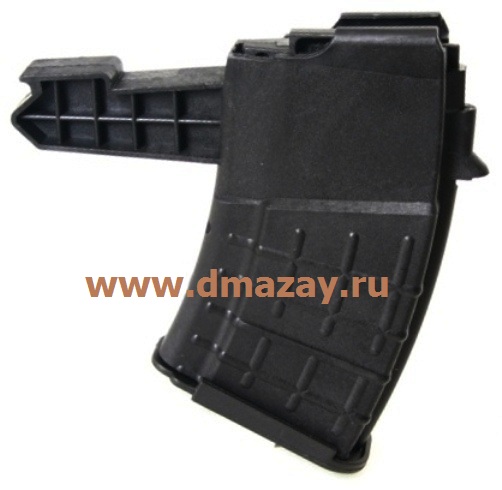 Магазин съемный охотничьего карабина ОП-СКС (SKS)  на 10 патронов ProMag SKS-01 пластик черного цвета
