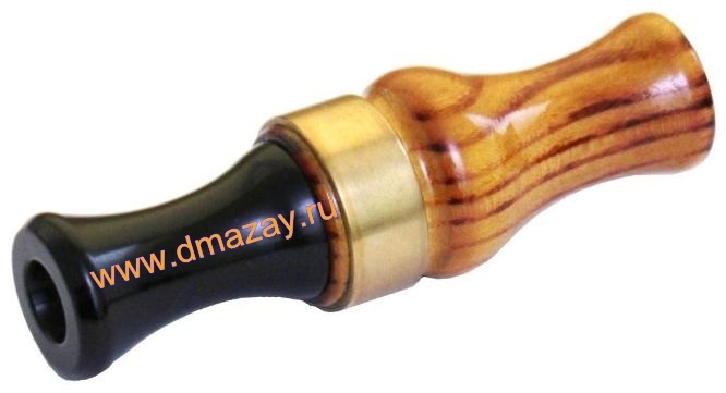        ()     RICELAND CUSTOM CALLS (RCC) DUCK CALL HEDGE WOOD 2 REED  -/ 