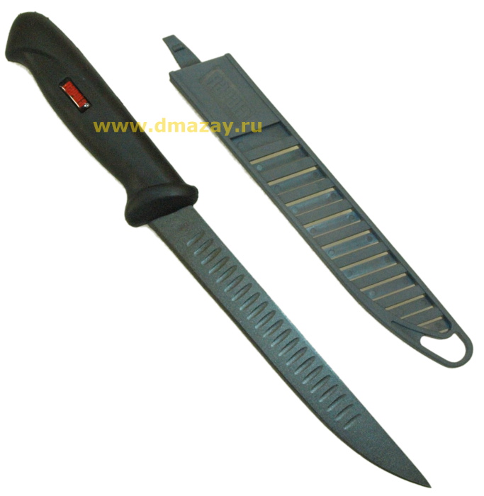Нож Rapala (Рапала) серии "EZ Glide", клинок 18см с тефлоновым покрытием, арт.REZ7W