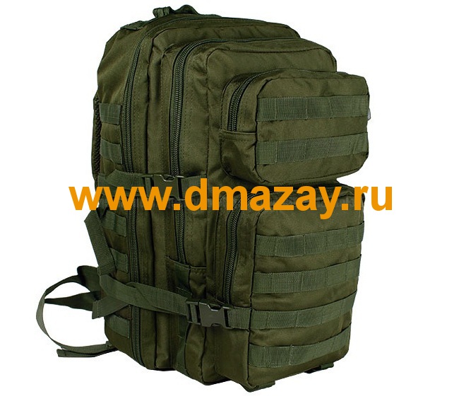    US Rucksack Assault I Oliv Moleskin Cordura   30  30333B 