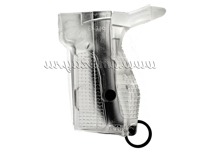 Рукоятка для ПМ (пистолета Макарова) Fab Defense PM-G со встроенным механизмом сброса магазина для левши прозрачная