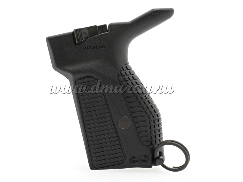 Рукоятка для ПМ (пистолета Макарова) Fab Defense PM-G со встроенным механизмом сброса магазина для правши черного цвета