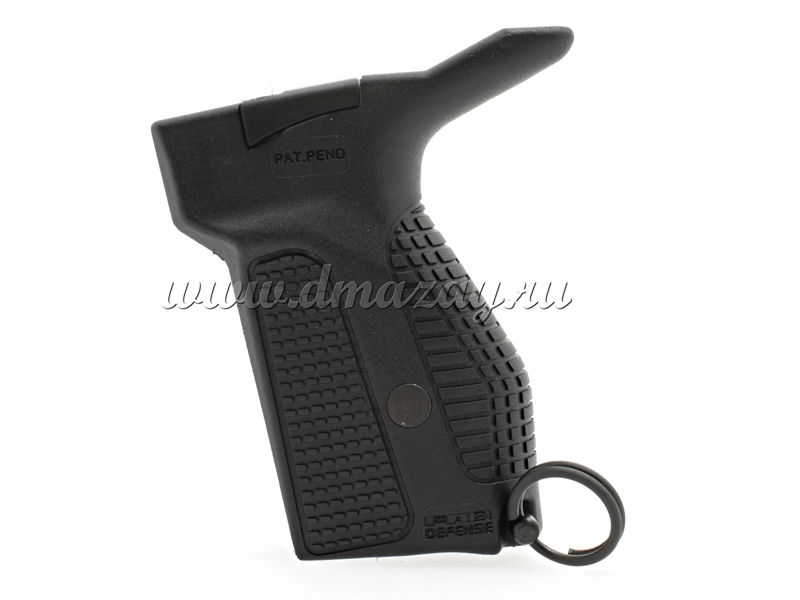 Рукоятка для ПМ (пистолета Макарова) Fab Defense PM-G со встроенным механизмом сброса магазина для левши черного цвета