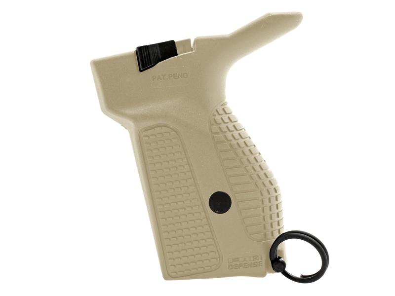 Рукоятка для ПМ (пистолета Макарова) Fab Defense PM-G со встроенным механизмом сброса магазина для правши бежевого цвета