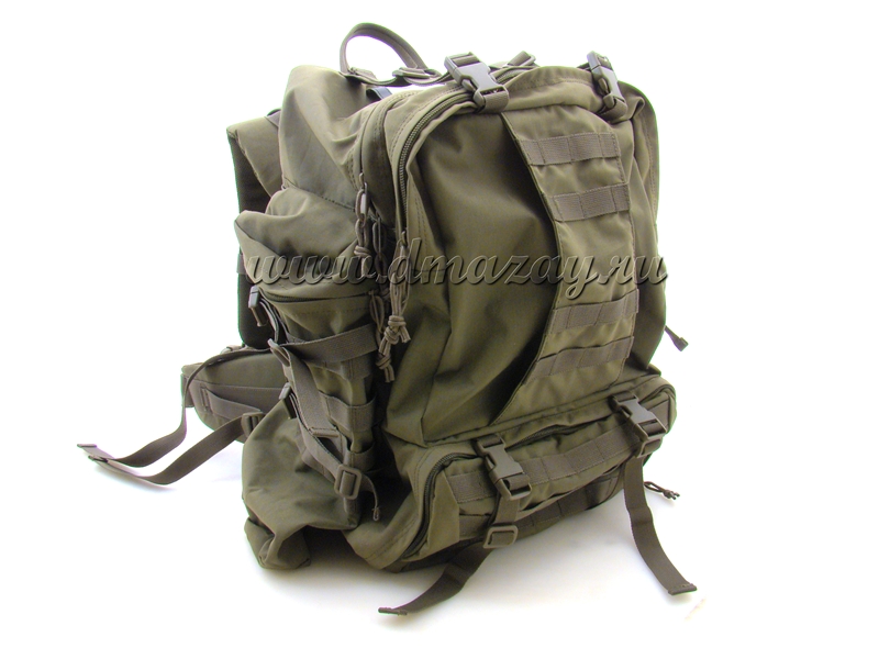 Рюкзак экспедиционный тактический с системой MOLLE и чехлом от дождя