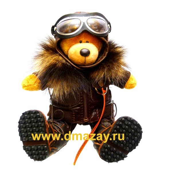 Сувенир (игрушка) медведь-авиапилот АРТМЕХ