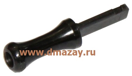 Рукоятка (рукоять, лапка) затвора (тяги, взвода) REMINGTON (РЕМИНГТОН) 870, 11-00, 11-87 удлиненная полированная черная ТАКТИКА ТУЛА 70006