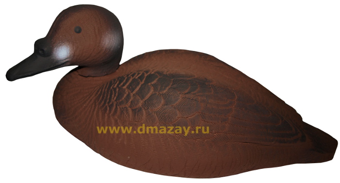Чучело подсадное Турпан горбоносый утка (самка) ТАЙГА плавающее разборное пенополистирол