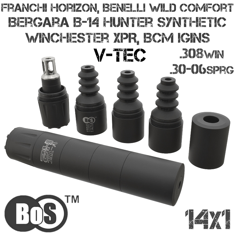  (,   ) BoS V-Tec Franchi Horizon, Winchester XPR 308win/30-06sprg,  M14x1R
