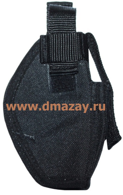 Кобура оперативная поясная для пистолетов МАКАРОВА (ПМ), ИЖ-71, ИЖ-79-9Т МАКАРЫЧ, МР-654К, WALTER PP (PPK) VEKTOR (ВЕКТОР) 14-23 с отделением под магазин из синтетического материала (типа кордура)
