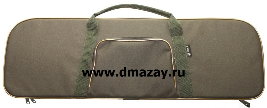 Чехол (кофр) охотничий мягкий длиной 82 см для двуствольного ружья в разобранном виде с установленным коллиматорным прицелом VEKTOR (ВЕКТОР) К-11к (К11к) из синтетической ткани с прокладкой из поролона