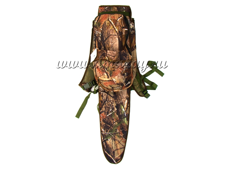 Чехол-рюкзак для оружия длиной до 123 см мягкий с плечевыми лямками для переноски «ЗОНТ» 660Н