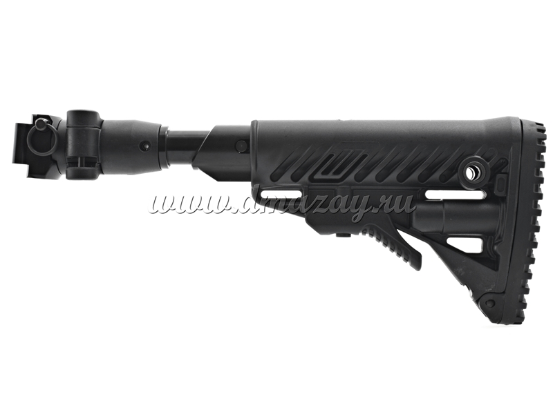Складной телескопический приклад с амортизатором (буфером) отдачи Fab-Defense M4-AKS P SB на АКС-74У