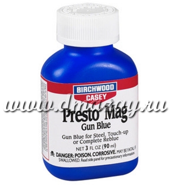 Жидкость для воронения стали BIRCHWOOD CASEY 13525 PRESTO MAG Liquid Gun Blue 3 fl oz (90 мл)