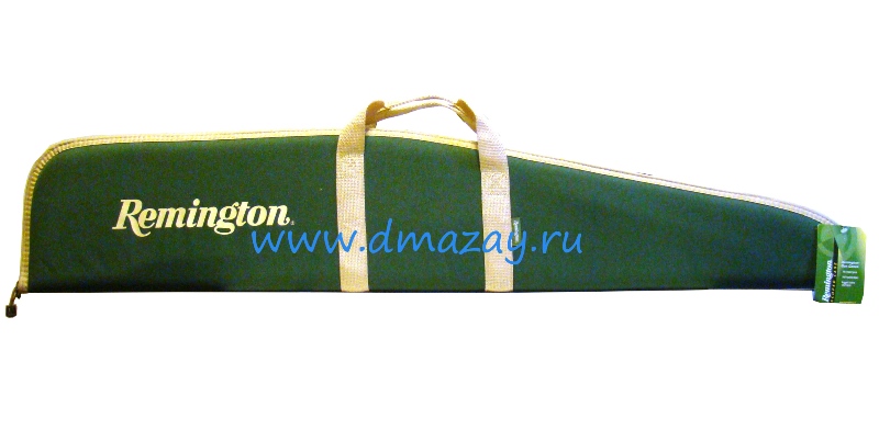 Чехол Remington (Ремингтон) для оружия длиной до 117 см мягкий не промокаемый полиэстер #18611 зеленый