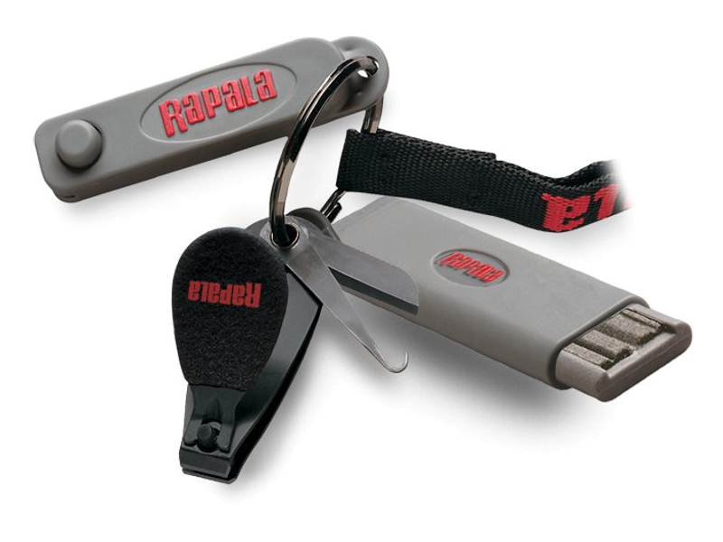 Комбо-набор Rapala 5: кусачки, точило для крючков, арт. RCLP-1 .