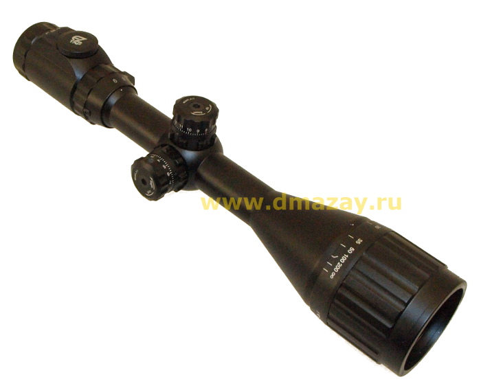 Оптический прицел Leapers (Липерс) серия "Hunter Scope" 3-9х50, труба 1", подсветка сетки 36 цветов, в комплекте кольца на планку Weaver (Вивера), арт. SCP-U395AOIEW