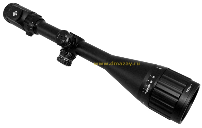 Оптический прицел Leapers (Липерс) серия "Hunter Scope" 4-16х50, труба 1", подсветка сетки 36 цветов, в комплекте кольца на планку Weaver (Вивера), арт. SCP-U4165AOIEW