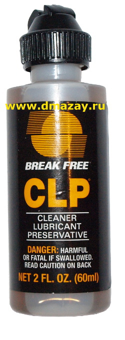 Жидкое оружейное универсальное масло в масленке BREAK FREE CLP 60мл CLP-20