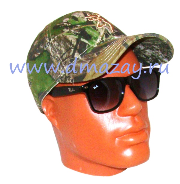 Кепка-бейсболка Browning (Браунинг) камуфляж REALTREE (зеленый лес)
