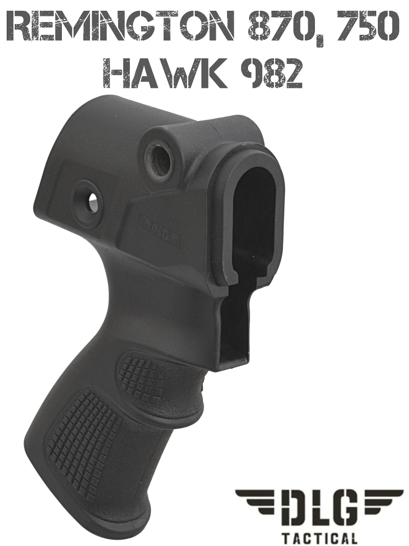 Рукоятка пистолетная Remington 870 (750), Hawk 982 для установки прикладов DLG 108