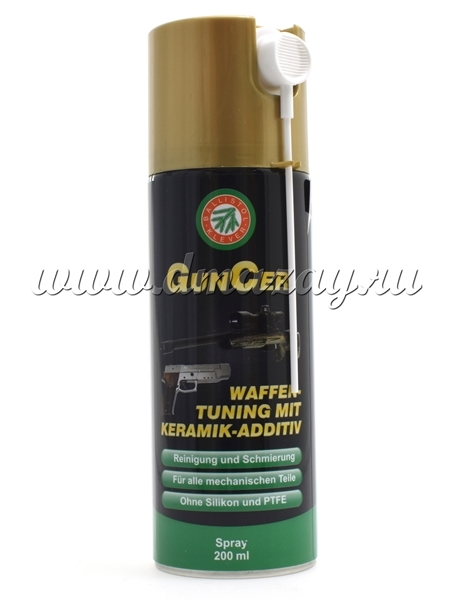 Масло оружейное с керамической присадкой Klever-Ballistol GunCer Spray 200ml арт 22166
