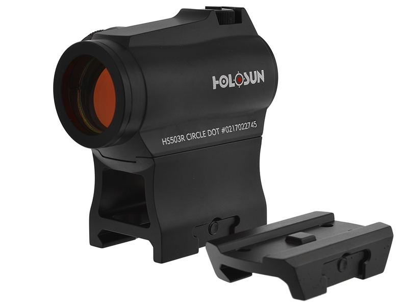 Коллиматор Holosun HS503R, поворотный регулятор