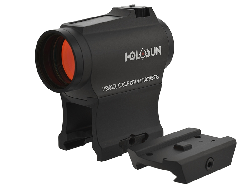 Коллиматорный прицел с солнечной батареей Holosun PARALOW HS503CU .