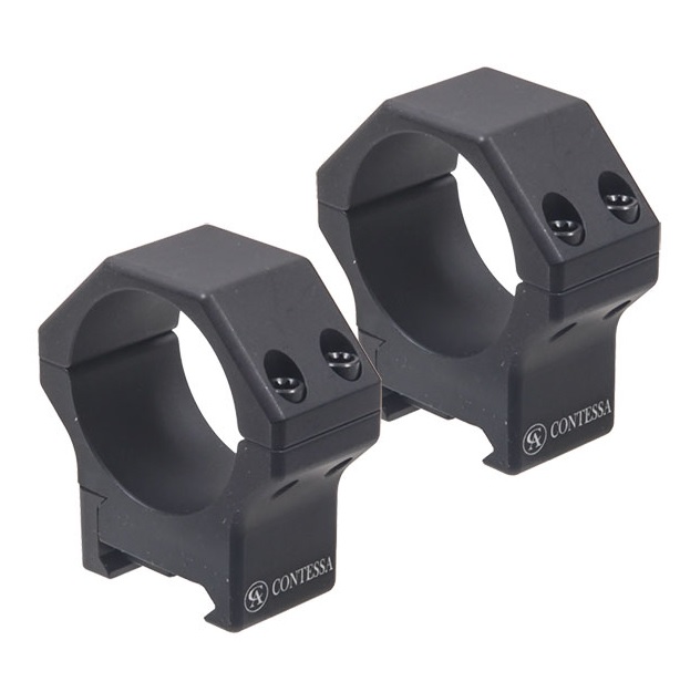 Кольца Contessa 30мм на Picatinny, h=19мм, арт. LPR02/C