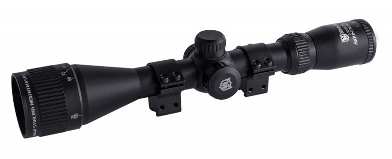 Прицел Nikko Stirling MOUNTMASTER 3-9x40 AO, сетка Half MD, арт. NMMI3940AO