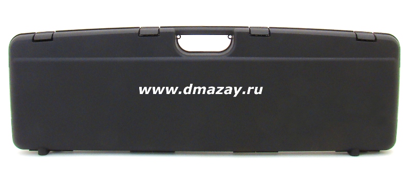 Кейс пластиковый Negrini 1661 ISY для двуствольного и одноствольного оружия в разобранном виде длинной до 85 см черный