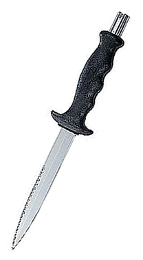 Нож стилет c зацепом под гарпун Mini-dagger 2042 подводный.