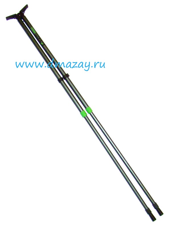 Телескопическая опора для оружия (сошки, упор, бипод) Primos Hunting PoleCat TALL BI POD, 2 опоры, 3 секции, 64-157 см арт.65483