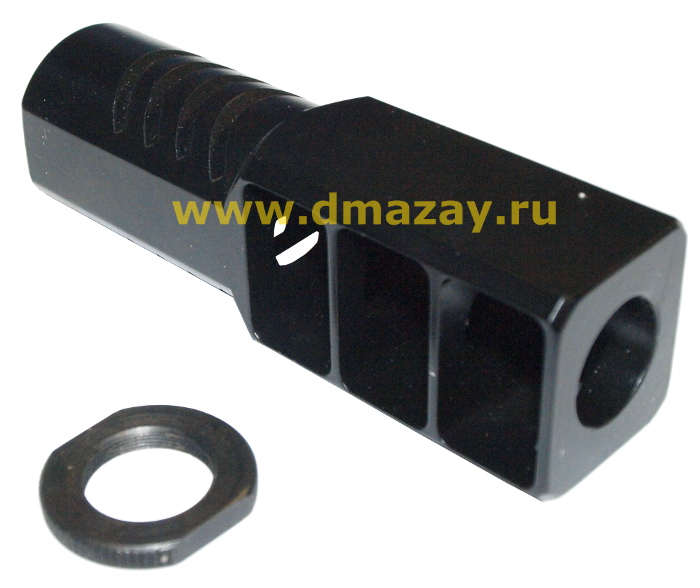 Дульный тормоз компенсатор (ДТК) REDHEAT "Ильина GK-01" для гладкоствольных ружей Сайга и Вепрь 12 калибра