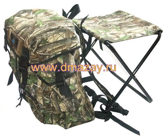 Складной стул охотника и рыболова с рюкзаком лес ЗАО «ЗОНТ» модель 191