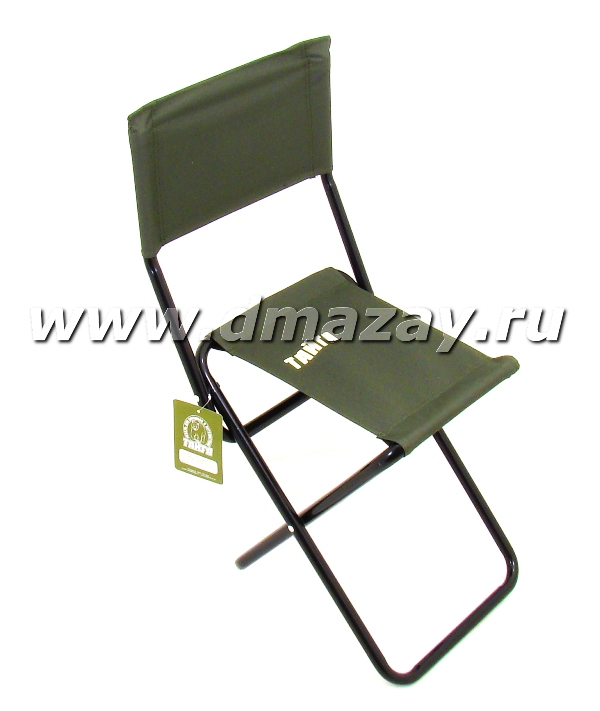 Стул со спинкой складной стальной Taiga-4003, ткань Oxford 1200x600D
