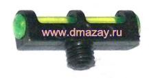 Мушка оптоволоконная TRUGLO (ТРУГЛО) TG947EG (EGM) LONG BEAD зеленая ввинчивающаяся под резьбу 3 мм