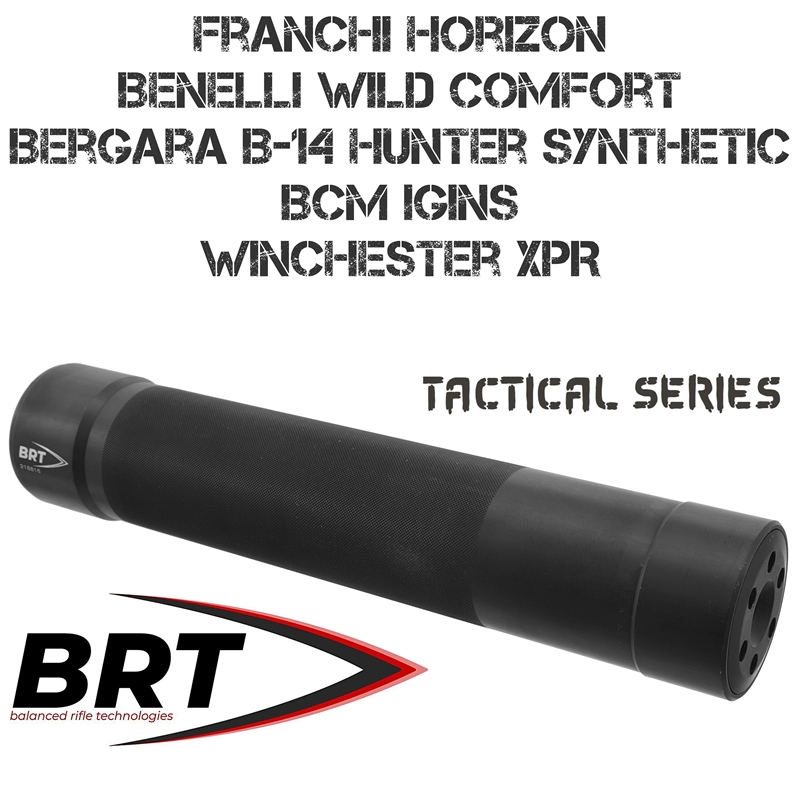ДТКП (Банка, ДТК закрытого типа) BRT Tactical на Franchi Horizon, Winchester XPR калибра .308/30-06, резьба M14x1R