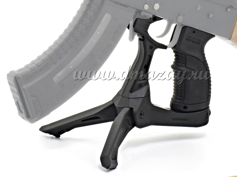 Сошки-подиум Fab Defense AK-PODIUM с рукоятью для АК, Сайга, Вепрь