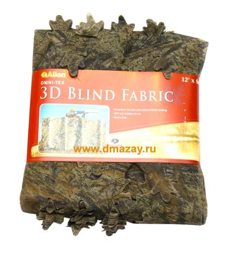 Сетка для засидки маскировочная 1,42м х 3,6м Allen 3D Mossy Oak Break UP omni-tex мшистый дуб 2573