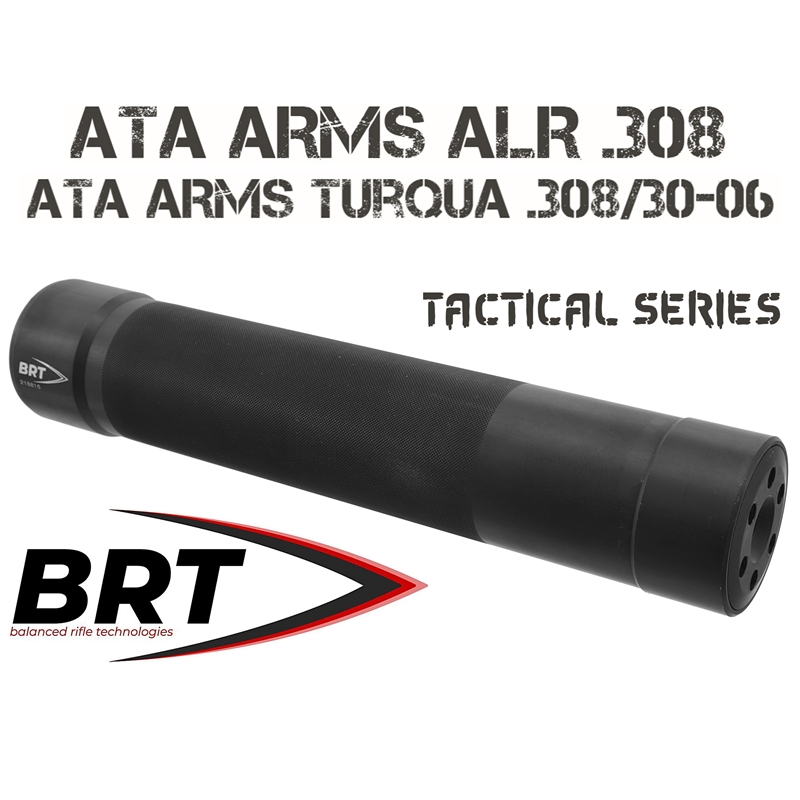 ДТКП (Банка, ДТК закрытого типа) BRT Tactical на ATA ARMS ALR .308, ATA ARMS Turqua .308/30-06 калибра .308/30-06, резьба M14x1L