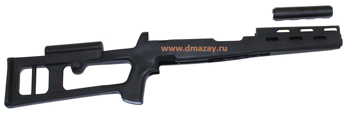 Ложа пластиковая с рамочным прикладом для карабинов СКС (SKS) ADVANCED TECHNOLOGY INTERNATIONAL (ATI) SKS3000 цвет черный