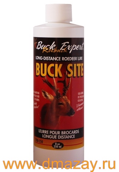 Приманка на косулю искусственный ароматизатор смесь запахов Buck Expert (БАК ЭКСПЕРТ) 17RB-250 Roebuck Long Distance Roedeer Lure жидкость 250 мл    