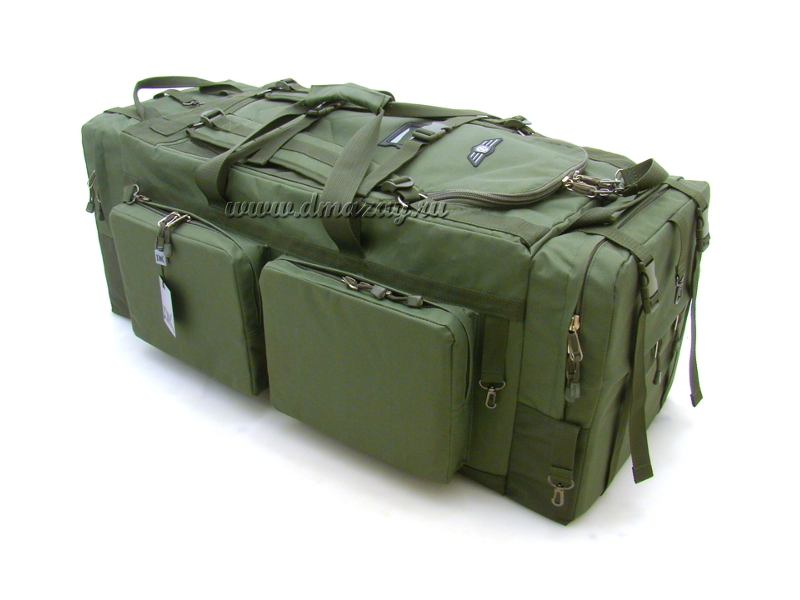 Баул-рюкзак тактический с плечевыми лямками СН-2 75л, цвет ОЛИВА