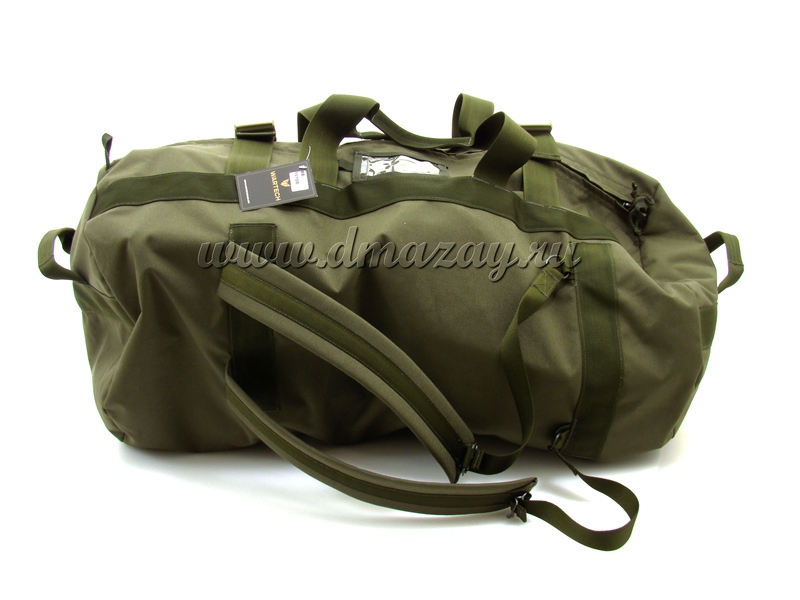 Баул-рюкзак (вещь-мешок) армейский 160 литров с рюкзачными лямками Вектор 3-30, Олива 