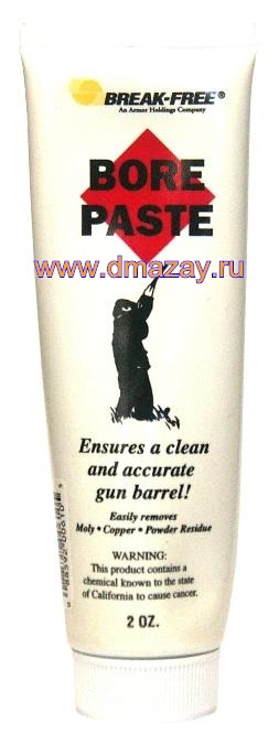 Паста чистящая BREAK-FREE Bore paste для металлических частей оружия тюбик 59 мл (2 OZ) BFI-PASTE