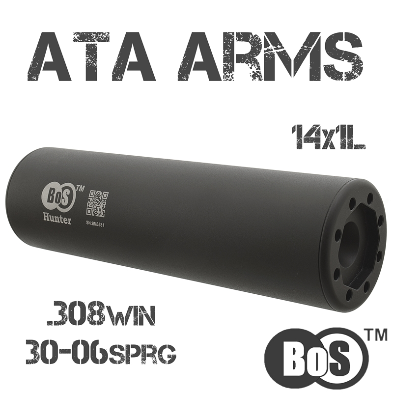 ДТКП (ДТК, банка от Кука) BoS Hunter на ATA ARMS ALR .308, ATA ARMS Turqua .308/30-06, резьба M14x1L