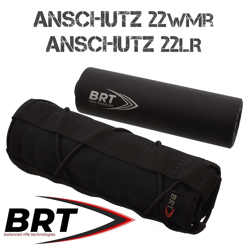ДТКП (Банка) 11 камер BRT (Брт) на Anschutz 22wmr, Anschutz 22LR, резьба 1/2"-20 UNF